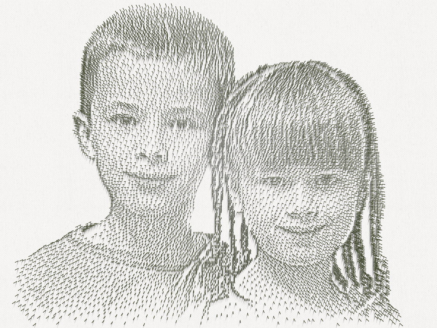 3D Visualization of Pintillism Artwork